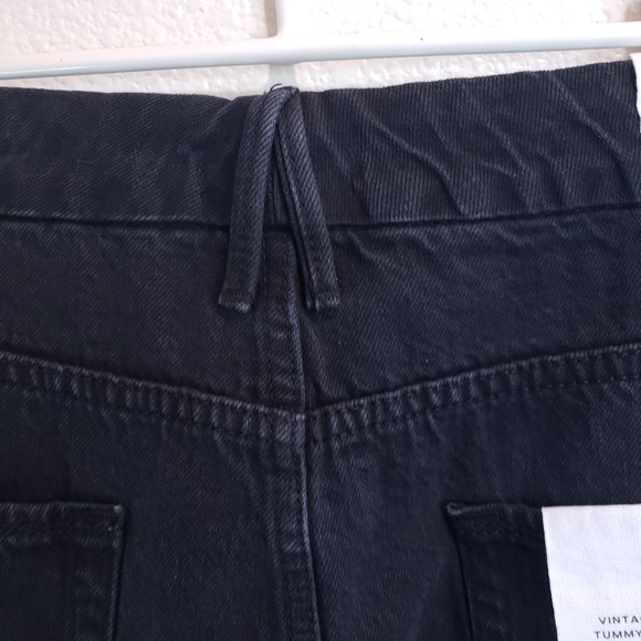 Good American Good Boy Slit Waistband Black Size 15 - Picture 13 of 16